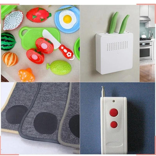 Lot de 5 bandes adhésives anti-enroulement résistantes pour tapis 