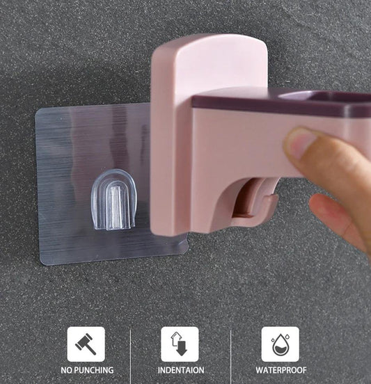 Hair Dryer Holder Perforation-Free Bathroom Bathroom Shelf