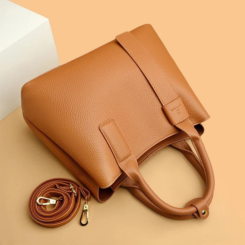 Women's Classic Black Shoulder Bag (EGB229)