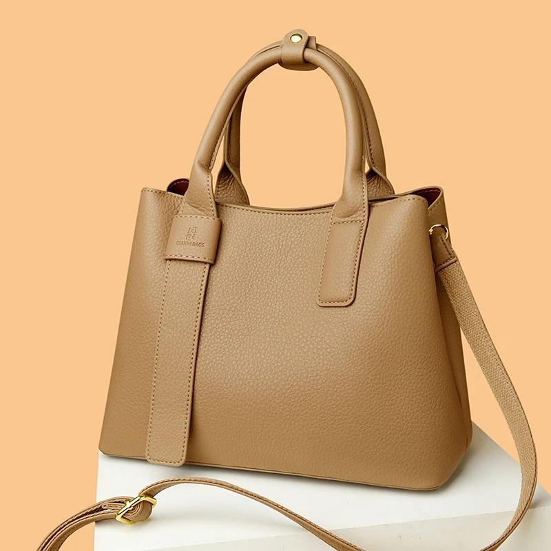 Women's Classic Black Shoulder Bag (EGB229)