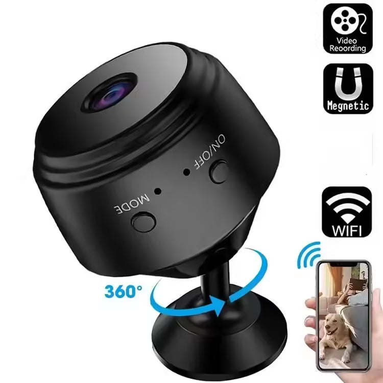 A9 Mini Camera WiFi Wireless - Security Protection, Remote Monitor Camcorder for Smart Home, HD Video Surveillance Mini DV Cam