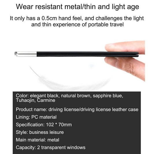 Porte-cartes pour hommes d'affaires