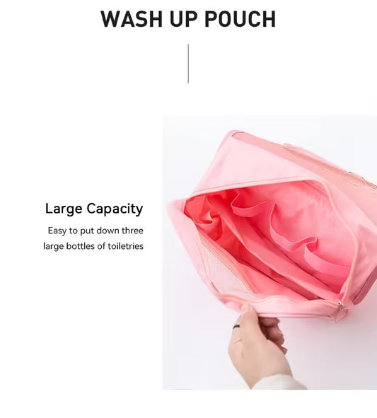 Spacious & Waterproof Storage Bag for Men and Women – Multifunctional Travel Toiletry Storage Solution