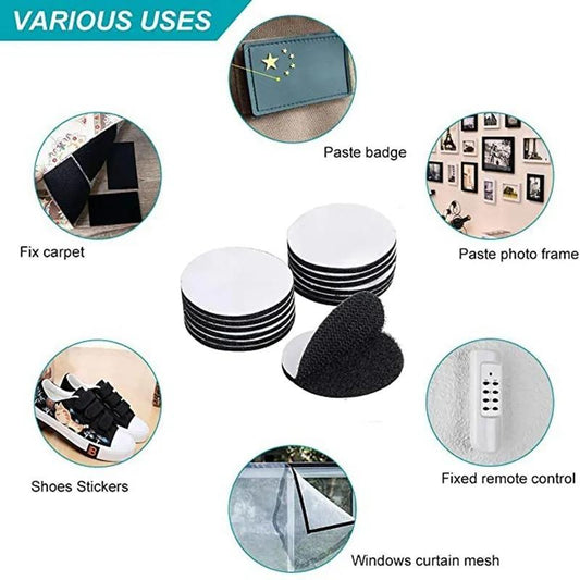 Lot de 5 bandes adhésives anti-enroulement résistantes pour tapis 