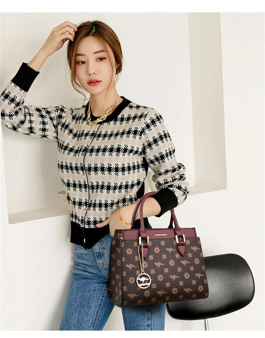 High Quality PU Leather Shoulder Crossbody Bag (EGB235)