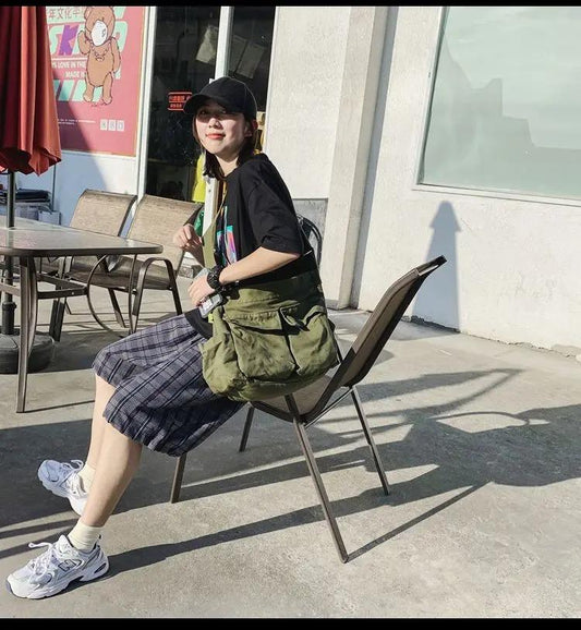 Retro Women's Shoulder Messenger Canvas Bag