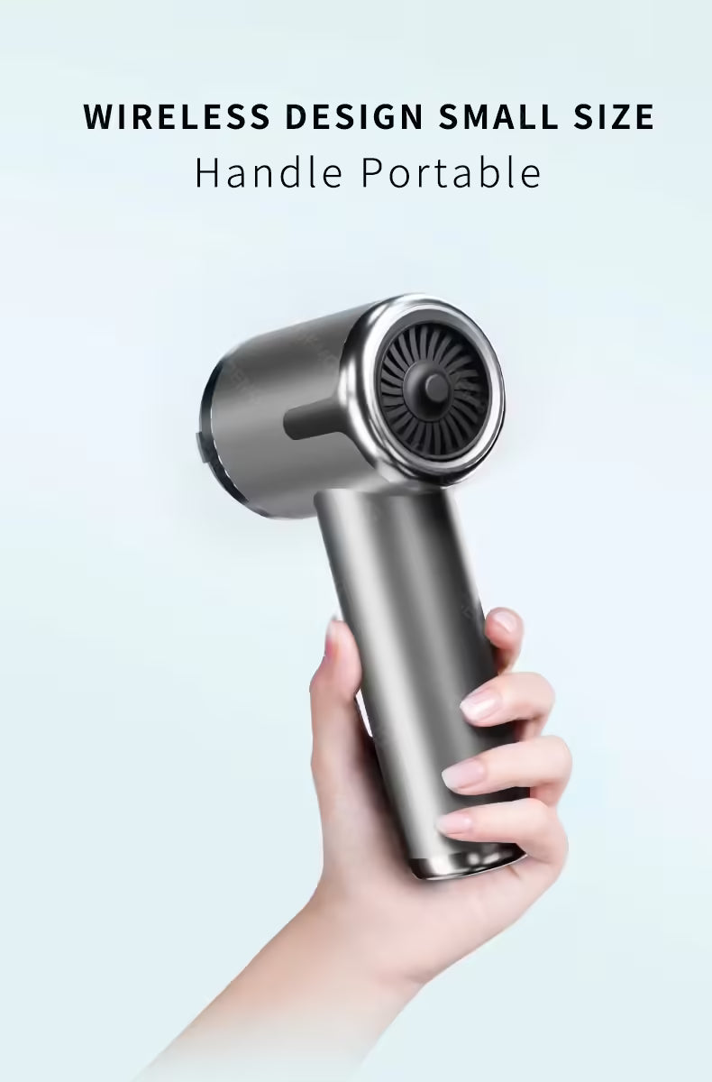 Powerful 5500PA Car Vacuum Cleaner - Wireless & Portable Home Appliance Mini Vacuum for Deep Cleaning