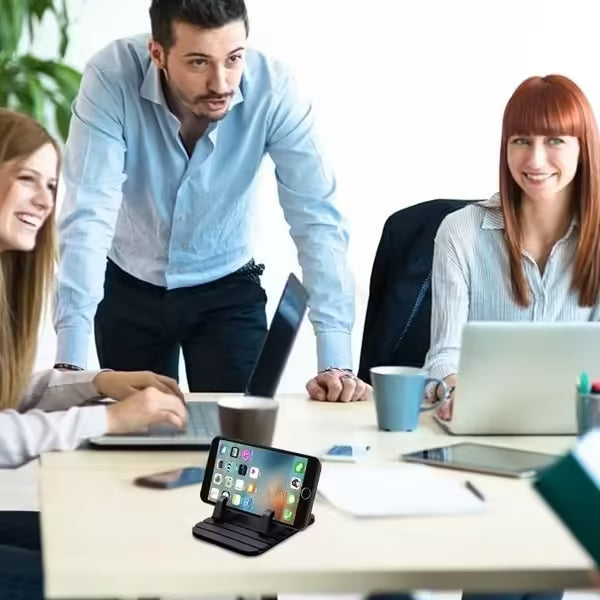 Support de téléphone antidérapant en silicone pour tableau de bord de voiture | Support universel antidérapant pour Samsung, Xiaomi et plus encore