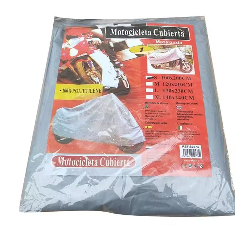 （140*240CM）XL Motorcycle and Bicycle Cover – Rainproof and Sunscreen Protection for All Vehicles
