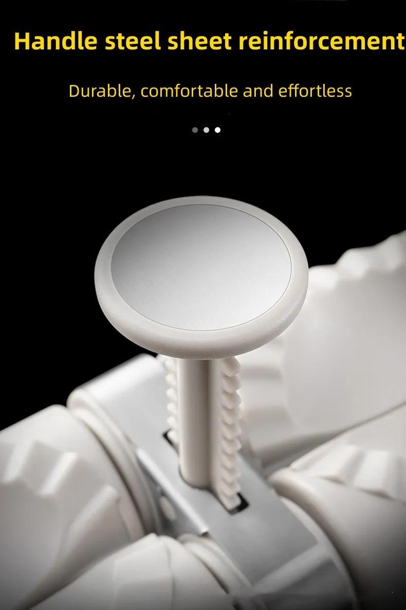 Full Automatic Dumpling Double Head Press Dough Machine