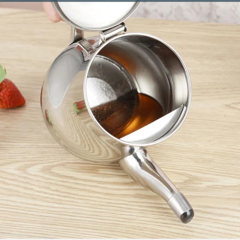 Bidon d'huile en acier inoxydable 