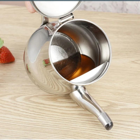 Bidon d'huile en acier inoxydable 