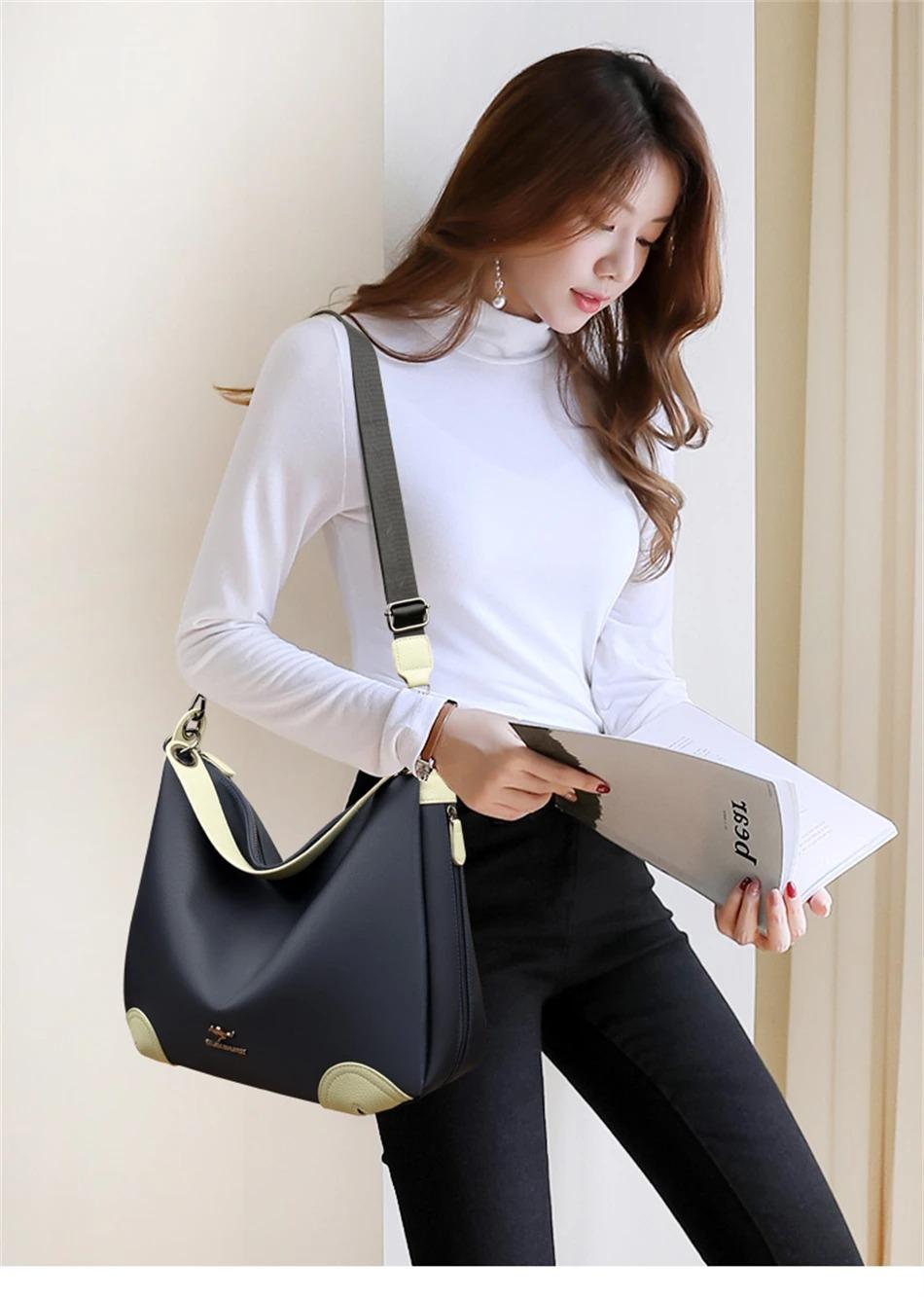 High Quality Ladies Casual Oxford Shoulder Bag