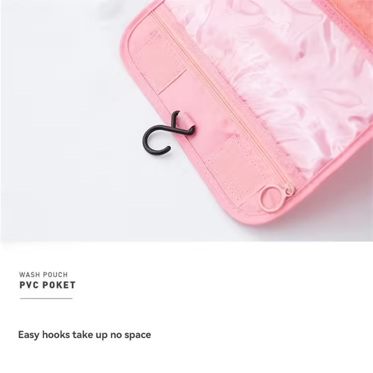 حقيبة تخزين واسعة ومقاومة للماء للرجال والنساء - حل متعدد الوظائف لتخزين أدوات النظافة أثناء السفر