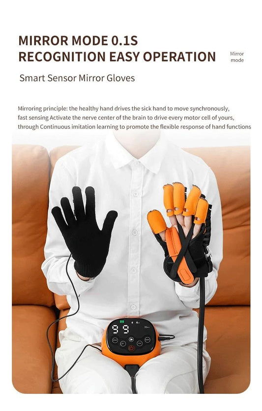 Gants de rééducation robotisés