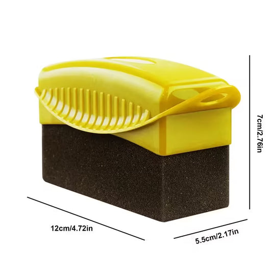Car Tire Waxing & Polishing Sponge Detailing Pad for Tire, Wheel Rim, and Trim Cleaning & Shine