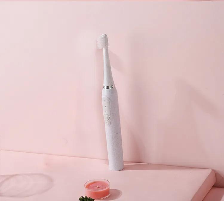 Sonic Electric Toothbrush for Adult Non-Rechargeable Soft Fur Full-Automatic