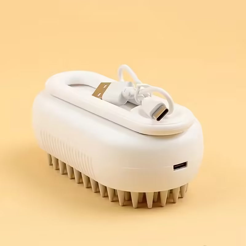 Pet Cleaning Spray Comb Undercoat Hair Removal Slicker Brush for Dog & Cat Grooming Tool