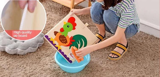 Animals Folding Kid Storage Box & Toys Organizer