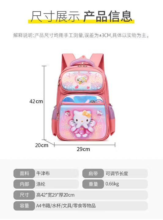 Sac à dos enfant avec différents personnages de dessins animés (EGB073)