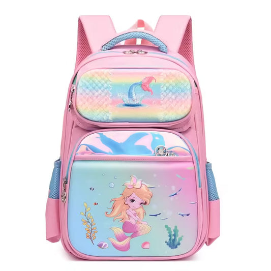 Sac à dos enfant avec différents personnages de dessins animés (EGB073)