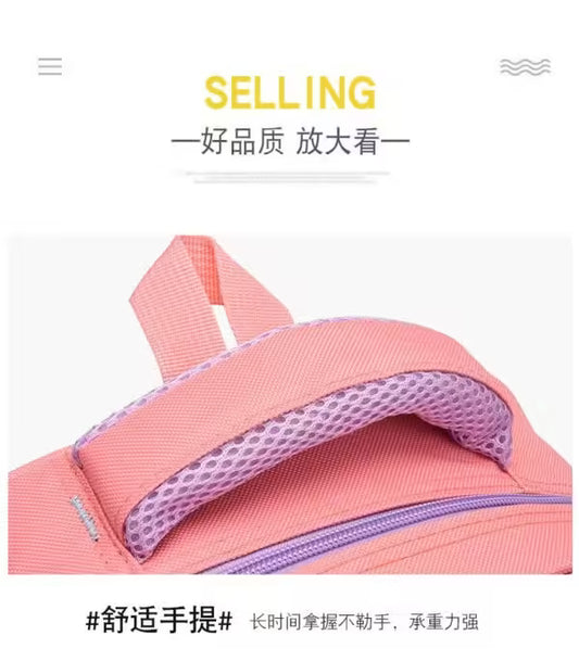 Sac à dos enfant avec différents personnages de dessins animés (EGB073)