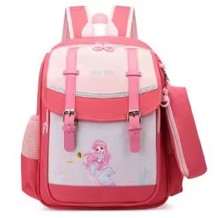 Sac à dos enfant de différentes couleurs et formes avec trousse (EGB067)