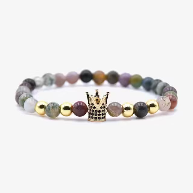 Different Shapes Colorful Beads Bracelet (EGBT030)