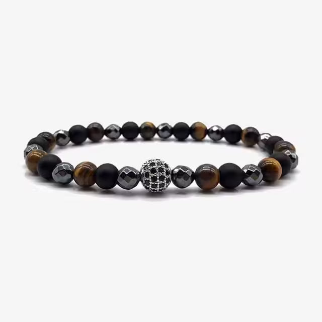 Disco Ball Colored Beads Bracelet (EGBT237)