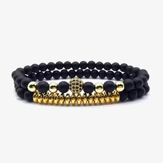 Bracelet paire boule disco (EGBT241)