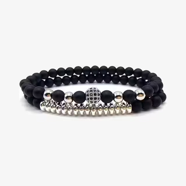 Bracelet paire boule disco (EGBT241)
