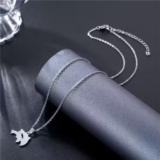 Dolphins Pendant Unisex Necklace(EGN188)