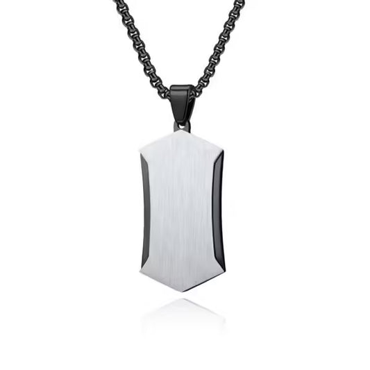 Collier pendentif double couche (EGN106)