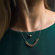 Collier double couche pour femme (EGN006)