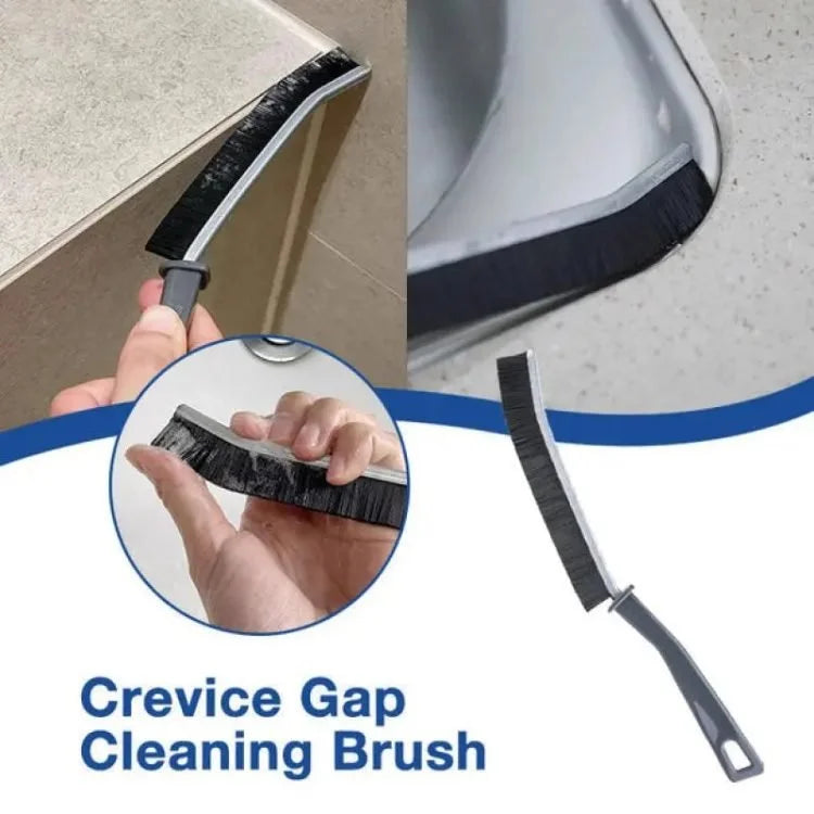 Multifunctional Cleaning Brush with Stiff Bristles – Tile Grout, Window Track & Kitchen Scrub Brush