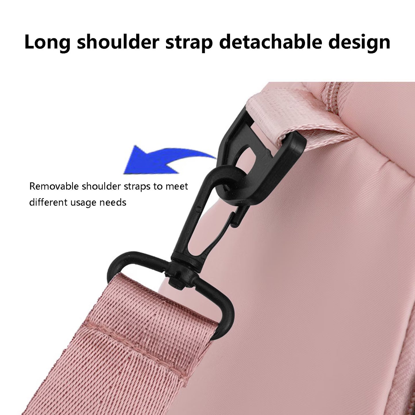 Women's Large Gym Bag with Shoe Compartment – Waterproof Sports, Fitness & Travel Duffel Bag