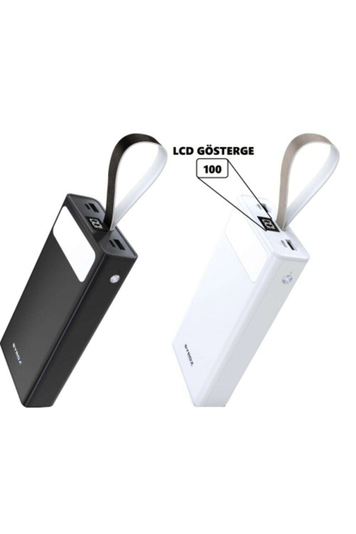 Batterie externe Syrox 50 000 mAh avec indicateur LED et lampe torche