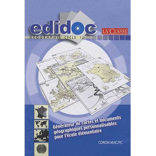 edidoc Géographie Cycle 3 – Ressource Pédagogique Complète pour l’Enseignement de la Géographie au Cycle 3 en École Élémentaire