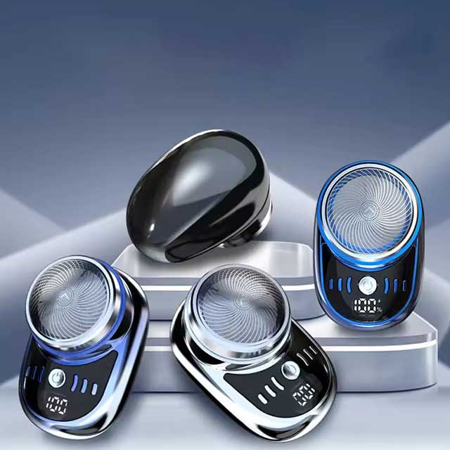 Electric Shaver for Men – Portable USB Rechargeable Wet & Dry Razor, Mini Travel Shaving Machine with Charging for Smooth Shave