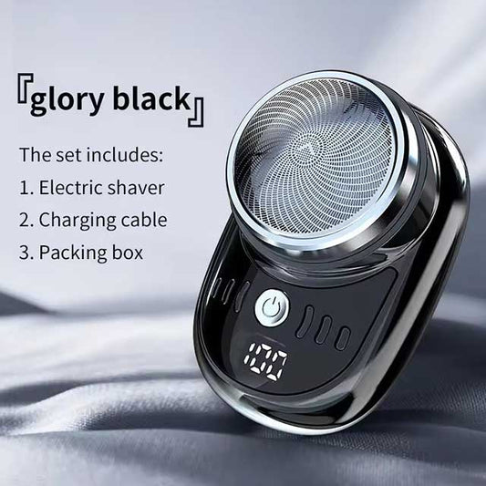 Electric Shaver for Men – Portable USB Rechargeable Wet & Dry Razor, Mini Travel Shaving Machine with Charging for Smooth Shave