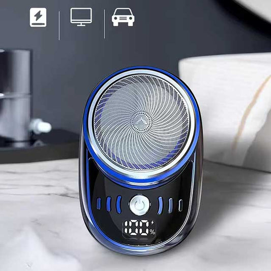 Electric Shaver for Men – Portable USB Rechargeable Wet & Dry Razor, Mini Travel Shaving Machine with Charging for Smooth Shave