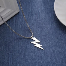 Energy Shape Pendant Men Stainless Steel Necklace (EGN010)