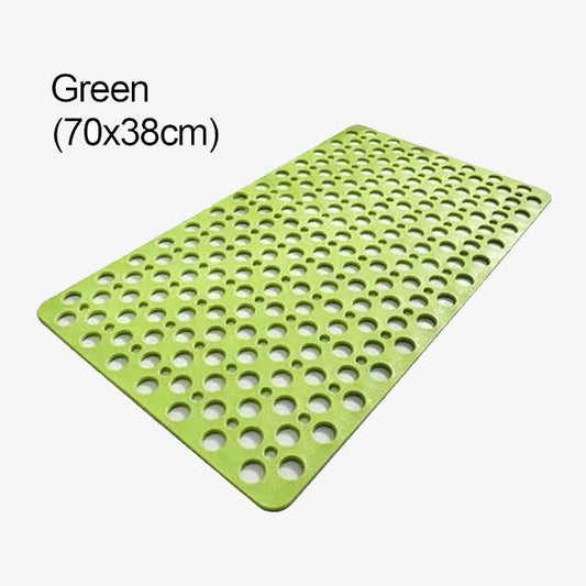 Extra Porous Large Bath Mat – Non-Slip Bathtub Shower Mat with Strong Suction, Anti-Mold TPE for Kitchen & Bathroom Use
