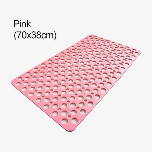 Extra Porous Large Bath Mat – Non-Slip Bathtub Shower Mat with Strong Suction, Anti-Mold TPE for Kitchen & Bathroom Use