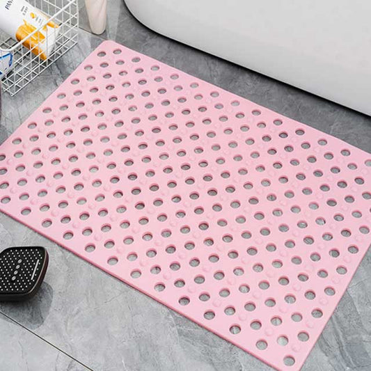 Extra Porous Large Bath Mat – Non-Slip Bathtub Shower Mat with Strong Suction, Anti-Mold TPE for Kitchen & Bathroom Use