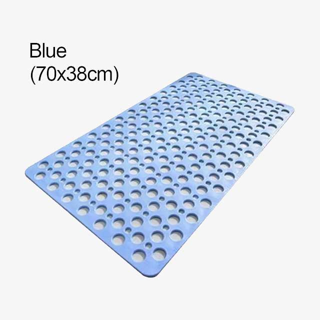Extra Porous Large Bath Mat – Non-Slip Bathtub Shower Mat with Strong Suction, Anti-Mold TPE for Kitchen & Bathroom Use