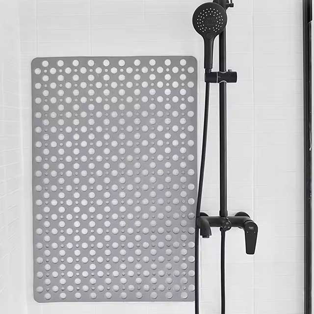 Extra Porous Large Bath Mat – Non-Slip Bathtub Shower Mat with Strong Suction, Anti-Mold TPE for Kitchen & Bathroom Use