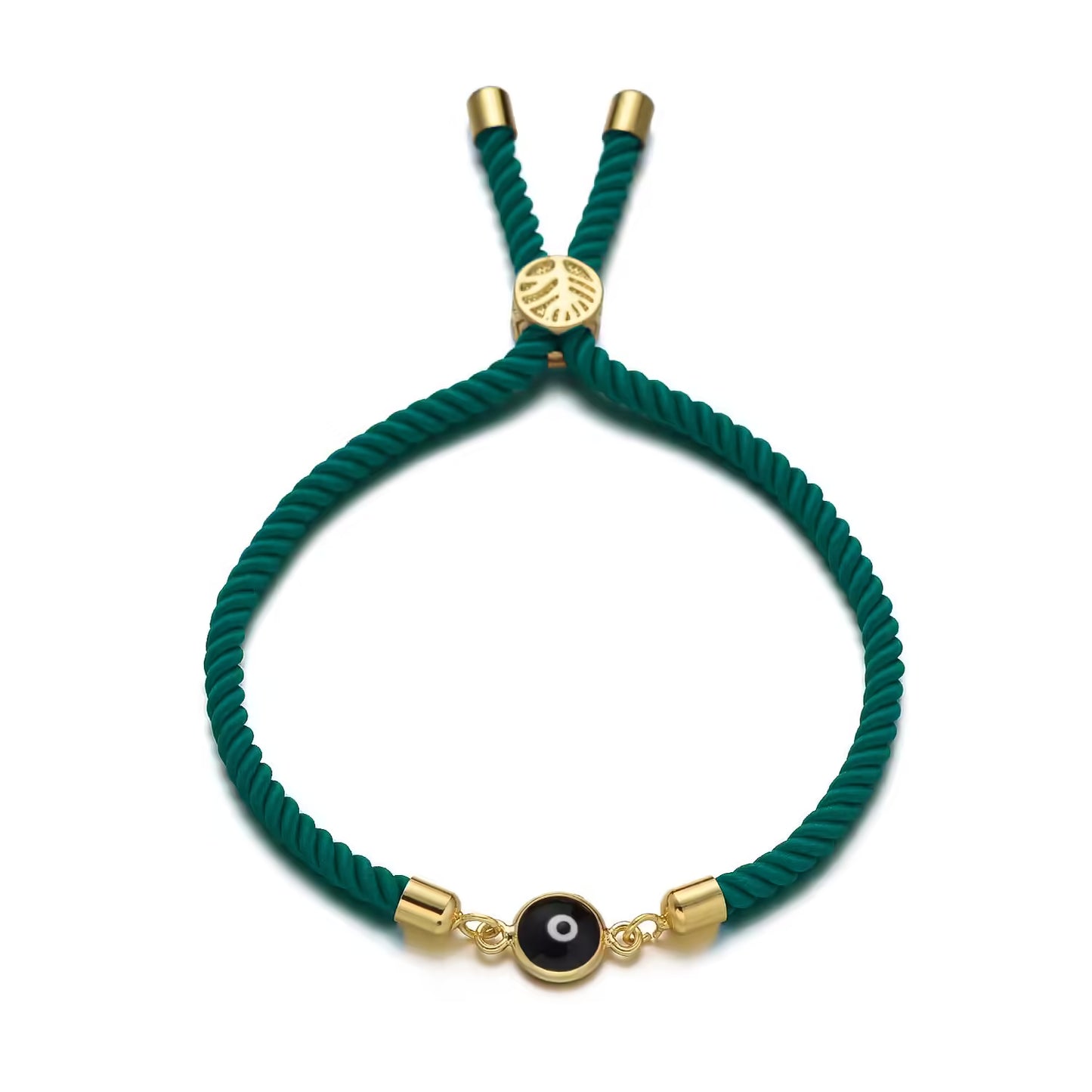 Bracelet ajustable à breloques en corde (EGBT311)