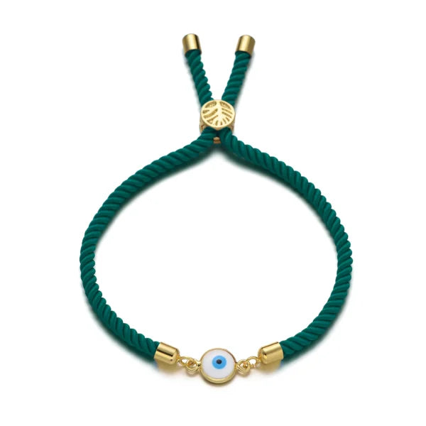 Eye Adjustable Rope Charm Adjustable Bracelet  (EGBT311)