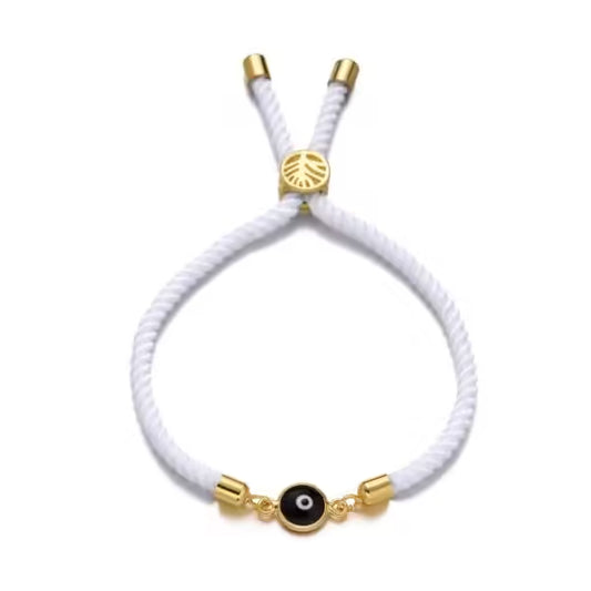 Bracelet ajustable à breloques en corde (EGBT311)